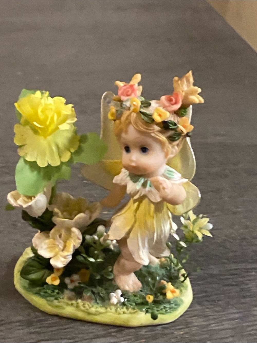 Dimontti Fairy Flower Figurine Decorative Accent